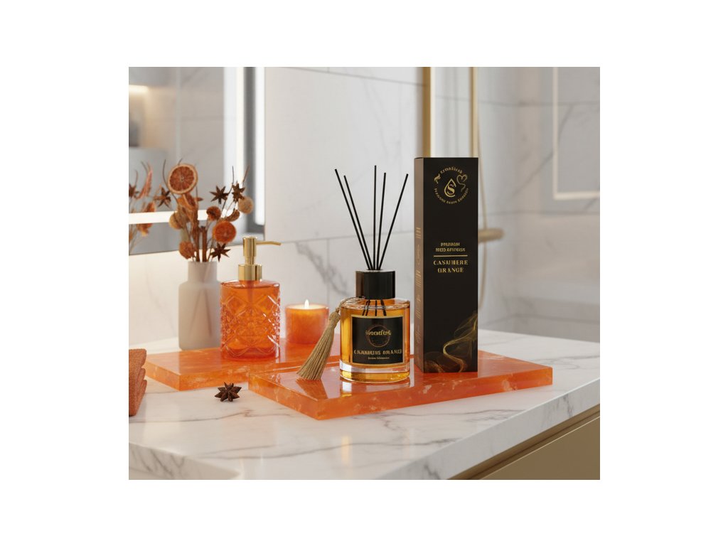 Tyčinkový difuzér CASHMERE ORANGE Scentics 50 ML