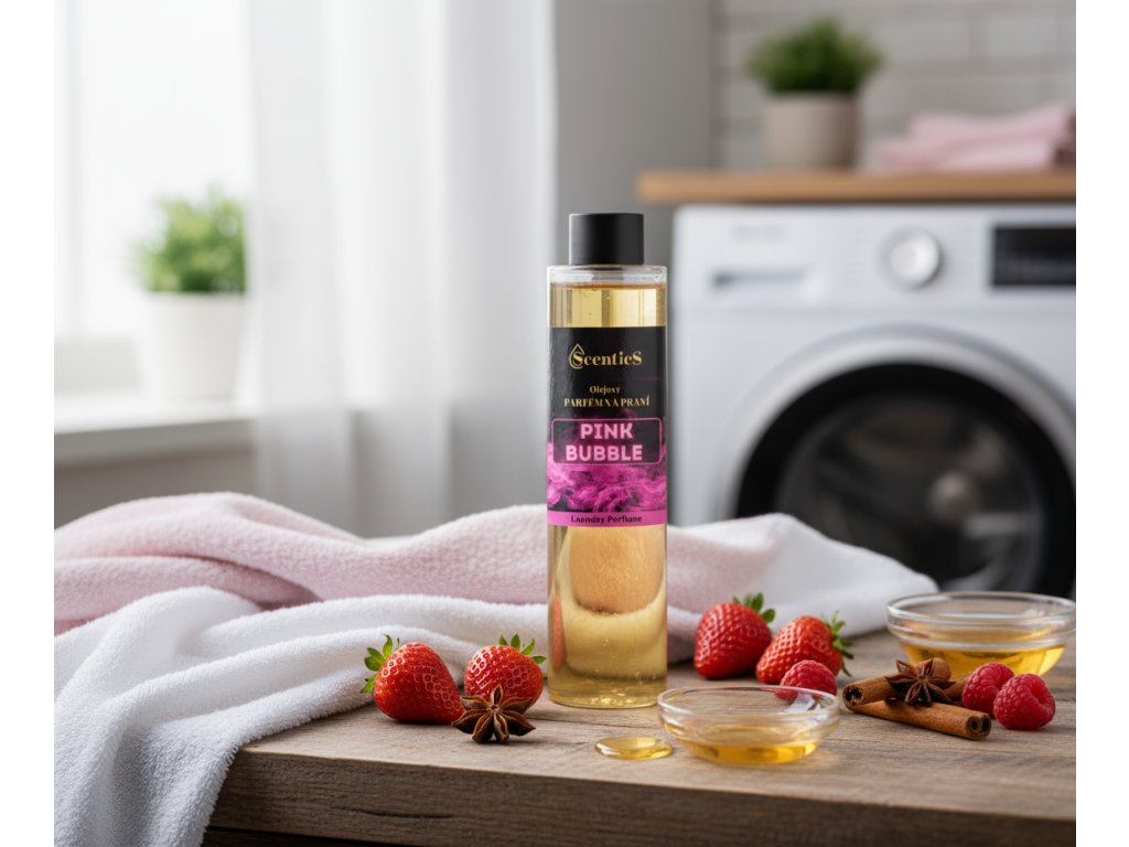 Parfém na praní PINK BUBBLE Scentics 200 ml