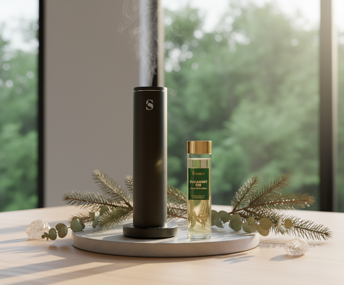 Aroma Olej EUCAMINT FIR Scentics 500 ml