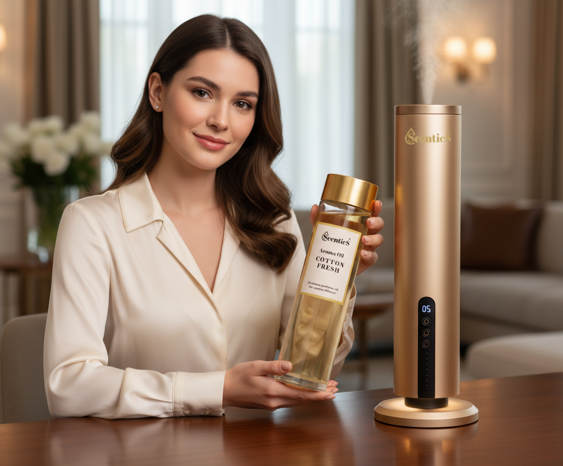 Aroma olej COTTON FRESH Scentics 5 L