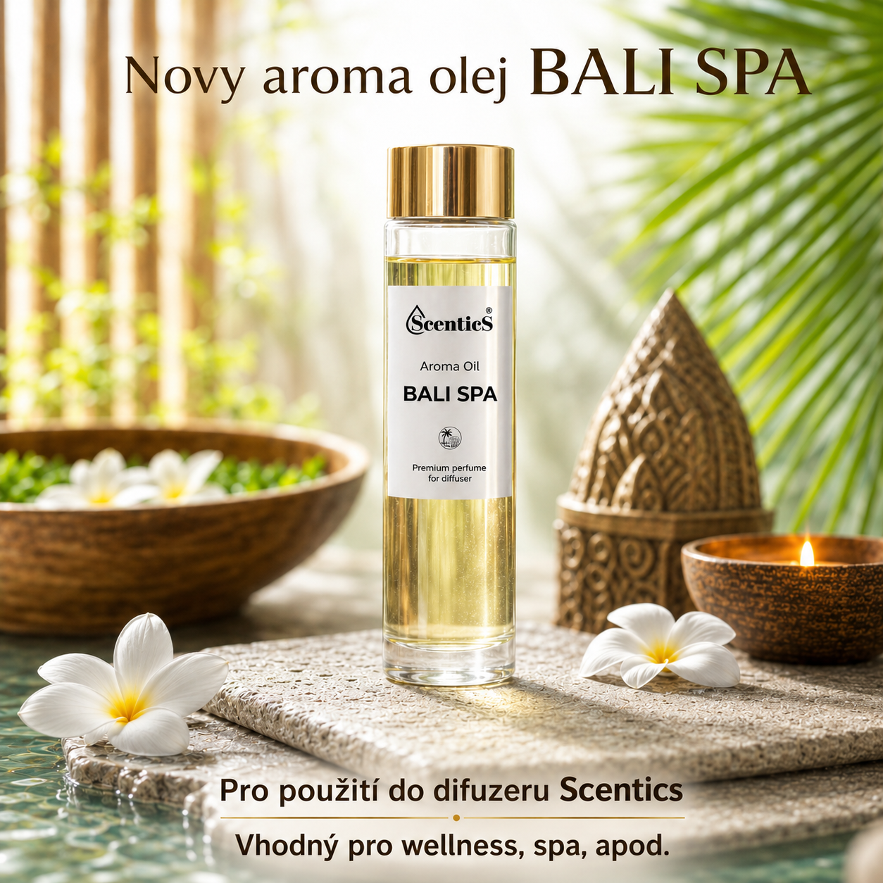Aroma olej BALI SPA Scentics