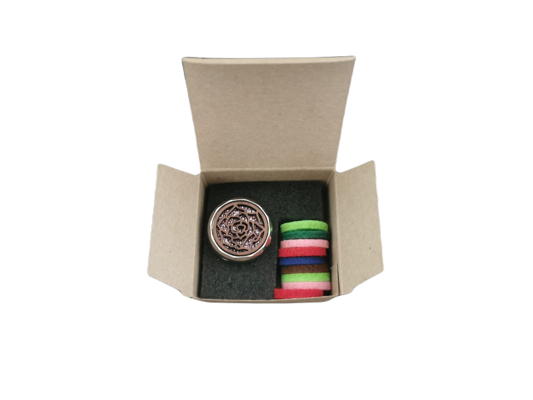 Aroma difuzér do auta RŮŽE - dřevo