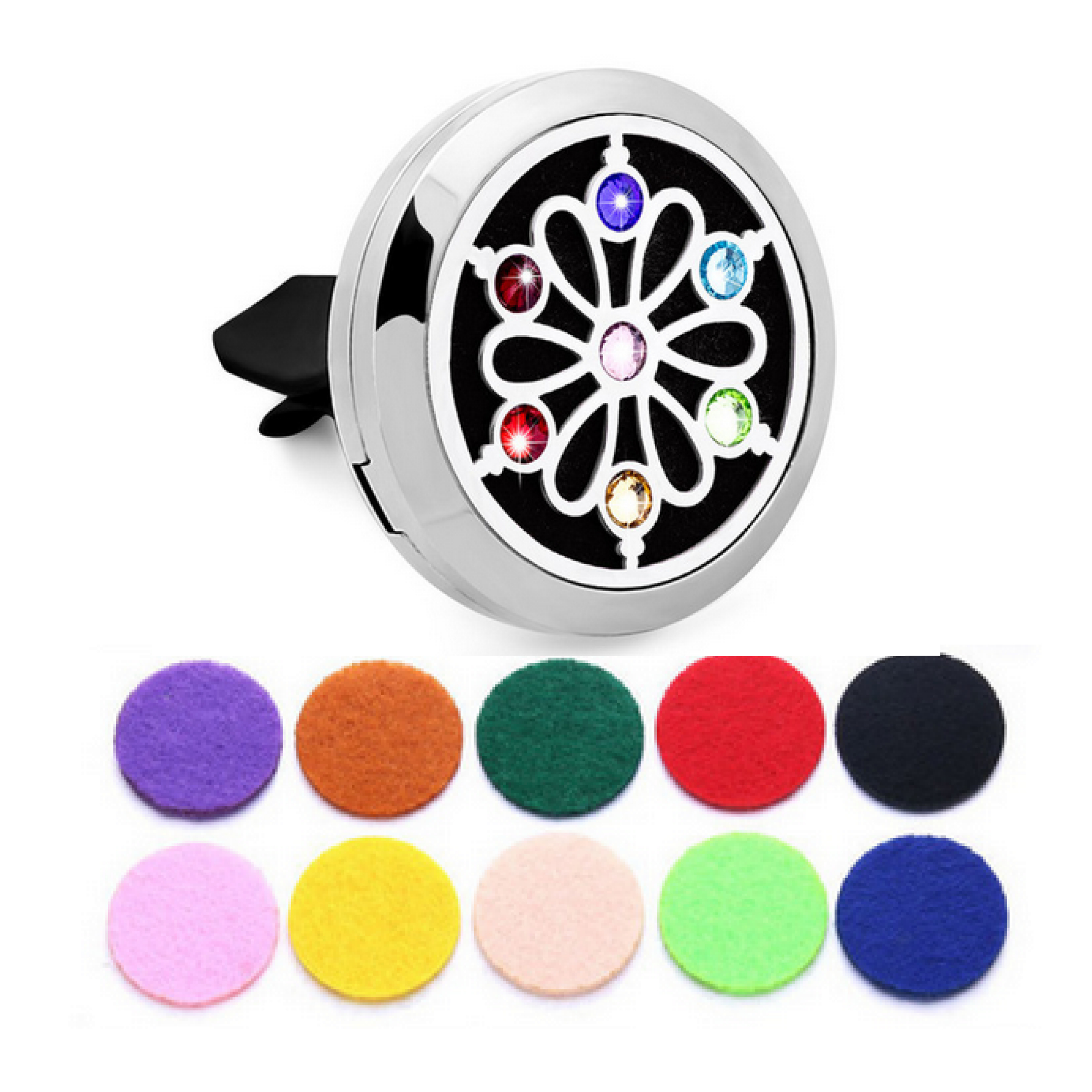 Aroma difuzér do Auta - KVĚTINA S KAMÍNKY