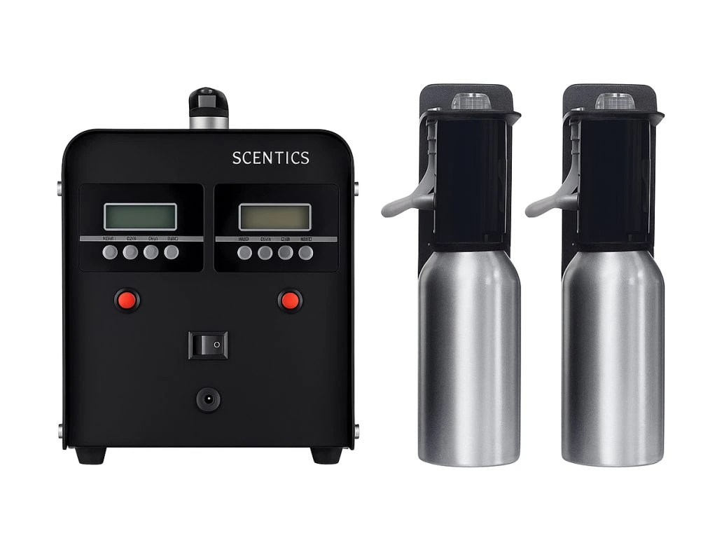 Aroma difuzér HV DUAL Pro Scentics - pokrytí až 15 000 m³