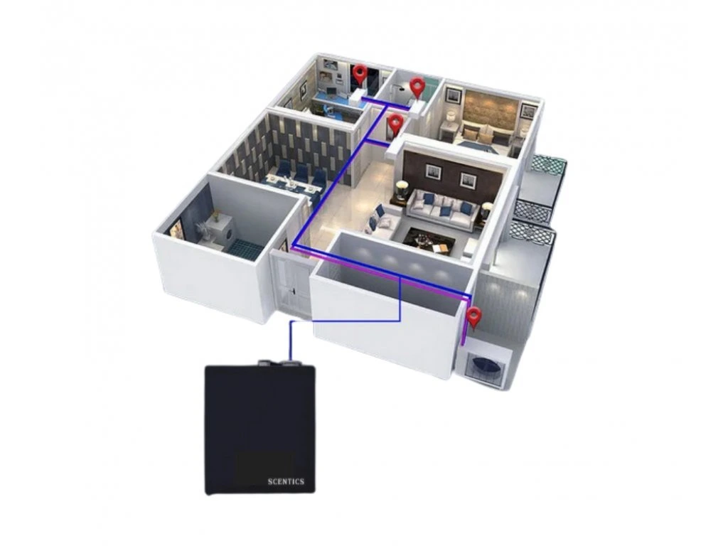 Aroma difuzér HV LARGE Scentics - pokrytí až 5000 m³