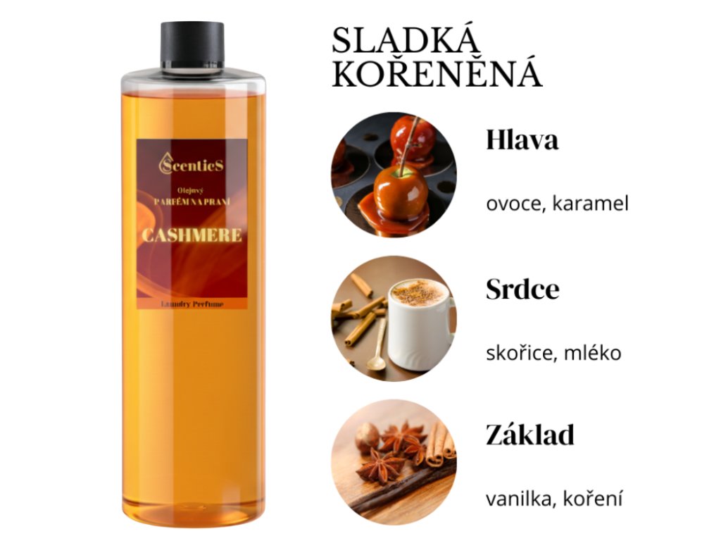 Parfém na praní CASHMERE Scentics 100 ml