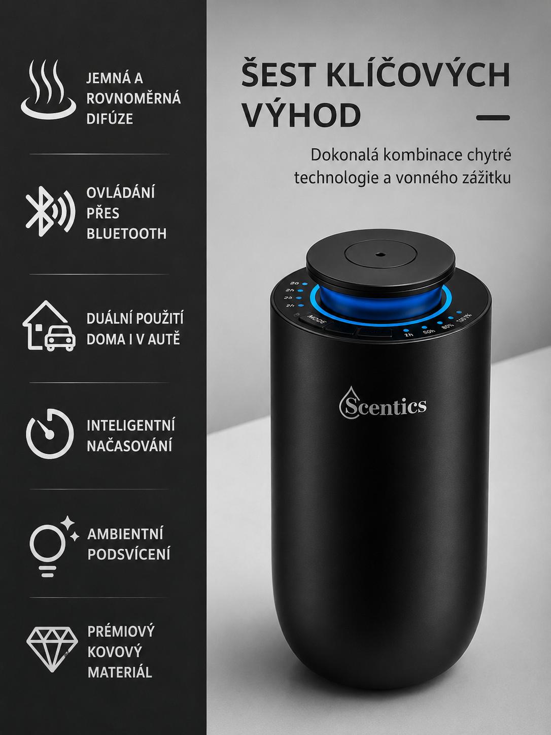 Difuzér Nabíjecí SIMPLYgo VISION Scentics