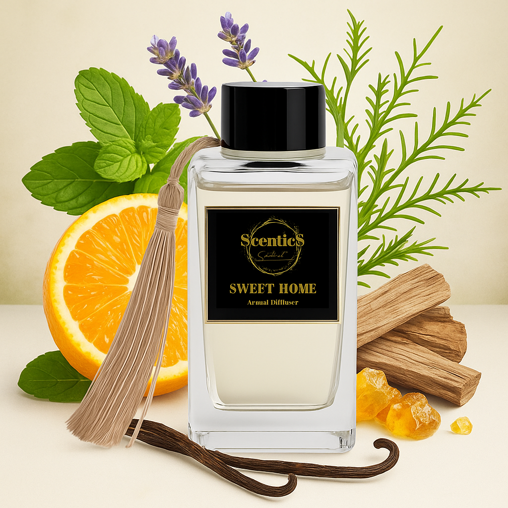 Tyčinkový difuzér SWEET HOME Scentics 100 ML