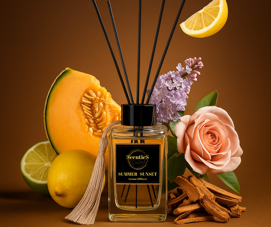 Tyčinkový difuzér SUMMER SUNSET Scentics 50 ML