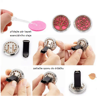 Aroma difuzér do auta SOVA - dřevo