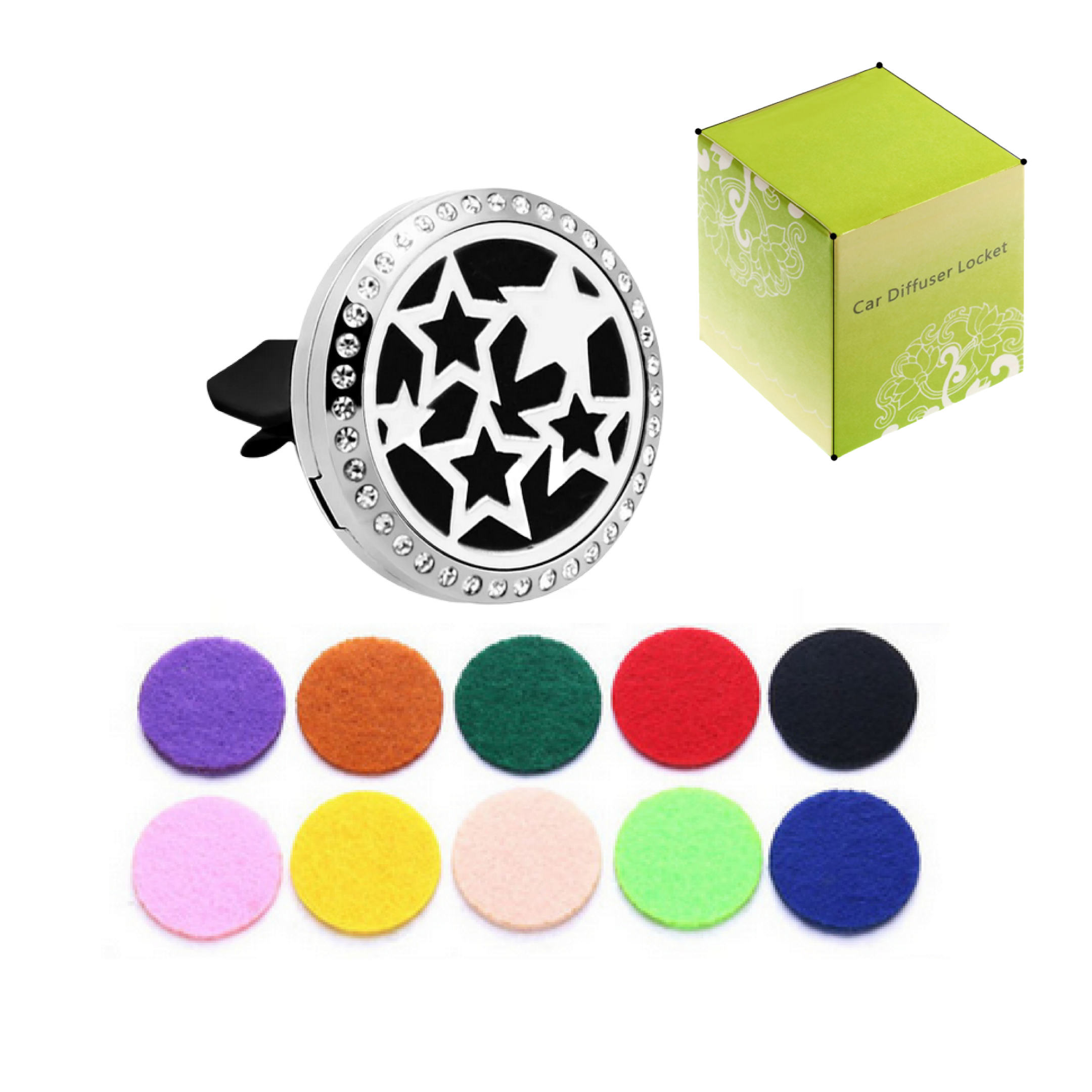 Aroma difuzér do auta - HVĚZDY S KAMÍNKY