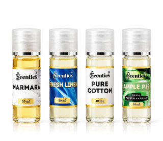 VZORKY Parfémy na praní ESSENCE Scentics