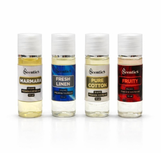 VZORKY Parfémy na praní ESSENCE Scentics