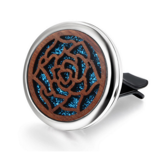 Aroma difuzér do auta RŮŽE - dřevo