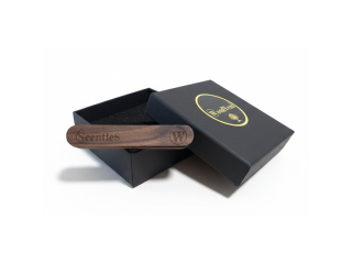 Aroma Difuzér do auta dřevo - WoodVent - Dřevěný Black Valnut