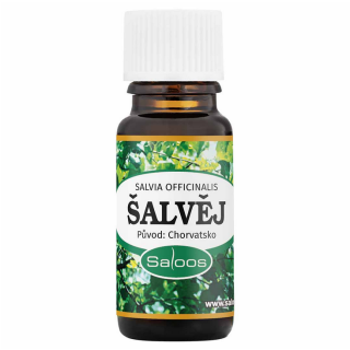 Esenciální olej ŠALVĚJ - BALKÁN  10 ml SALOOS
